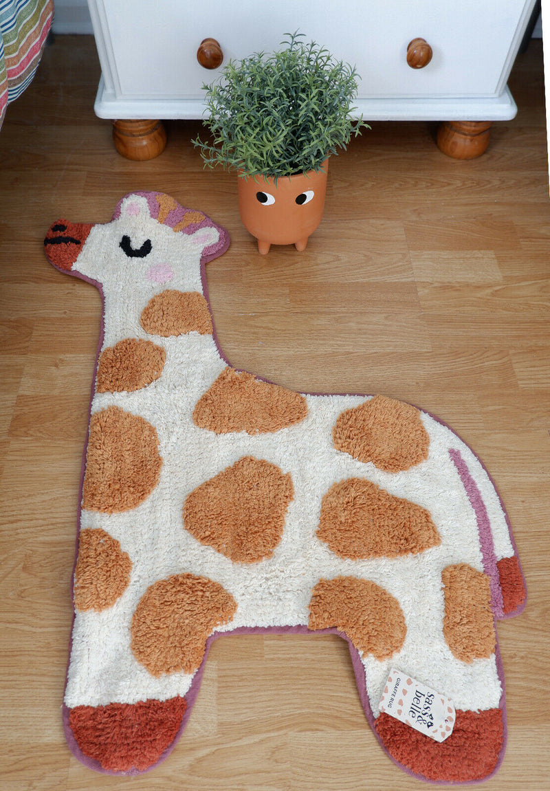 Sass & Belle Cotton Rugs Kids Childrens Bedroom Rugs Carpets Nursery Decor Gift