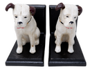 Cast Iron HMV Nipper Dog Bookends Ornament Terrier Figurine Books Cds Vinyls Lps