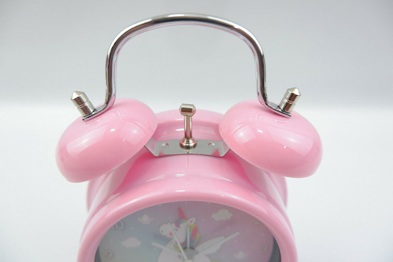 Alarm Clock for kids Bedroom, Lima Llama Rainbow Unicorn Cutie Cat Sass & Belle