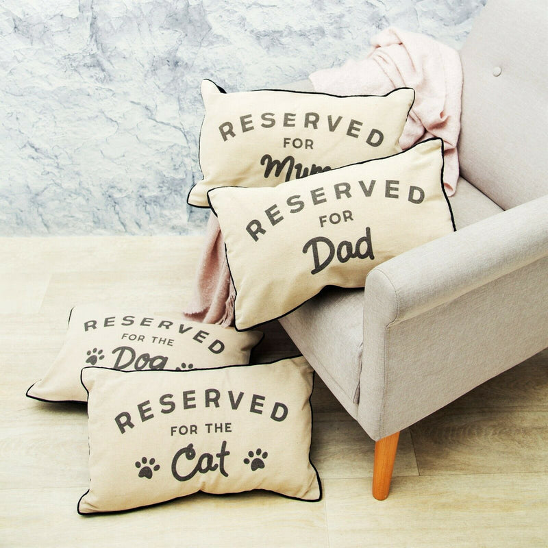 Sass & Belle Couch Sofa Chair Cushion Gift (Reserved For Dad) Scatter Pillow