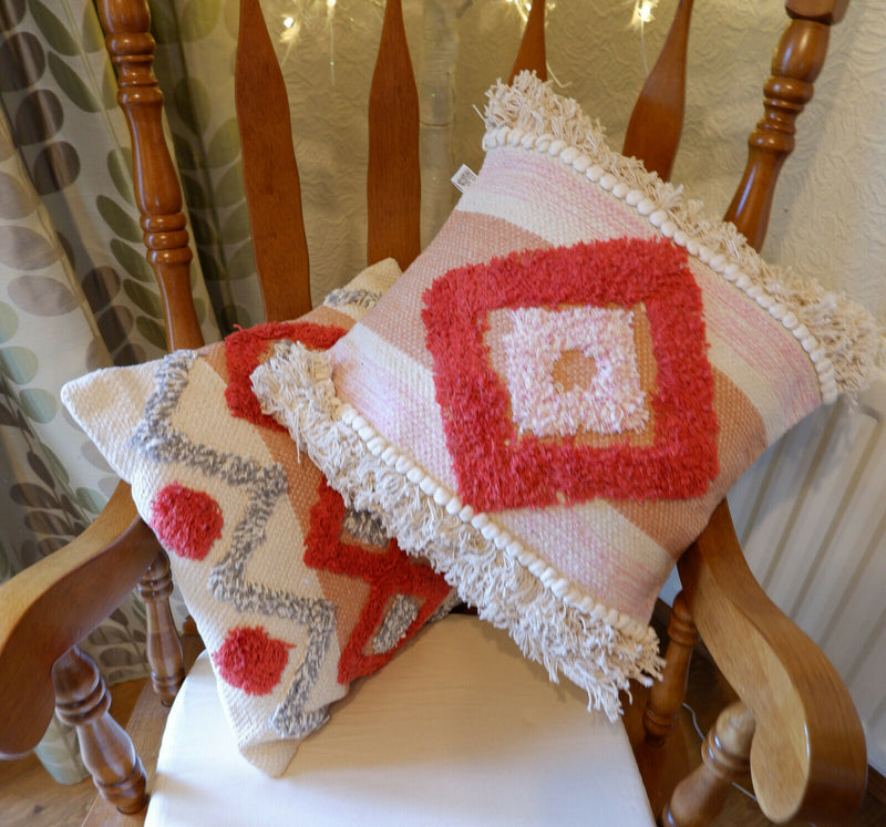 Sass and Belle Filled Cushions Nevada And Arizona Tufted Cushions Home Furnish