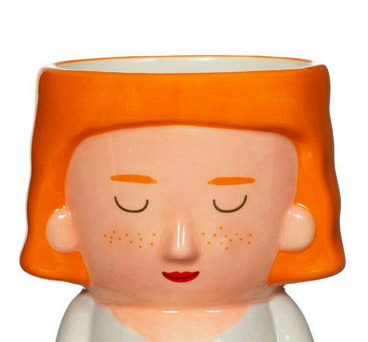 Sass & Belle Mum Shaped Ceramic Vase Flowers Gift Boxed Floral Home
