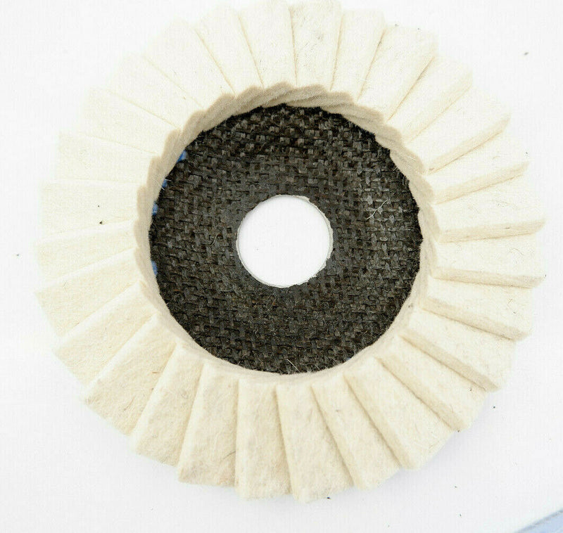 5 x Assorted DRONCO Gloss Polishing Flap Disc Kit for Stainless Steel AP75