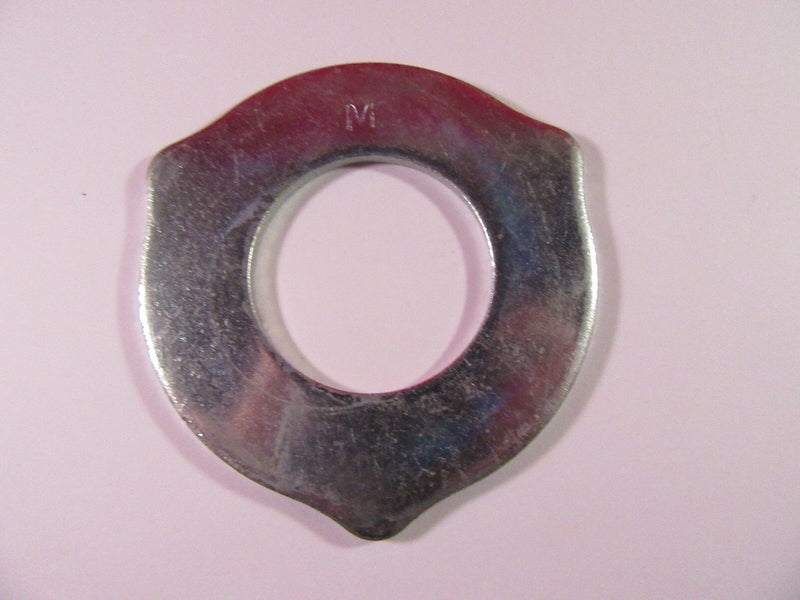 44mm Load Indicator "M" Stamped Hardened Zinc Plated Washers Pack of 5