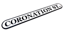 Cast Iron Coronation Street Sign Wall Plaque Fence House Pub Hotel Bar Garage