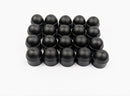 M6 M8 M10 Black nylon bolt & Nut cover caps 300 pieces 100 of each size assorted