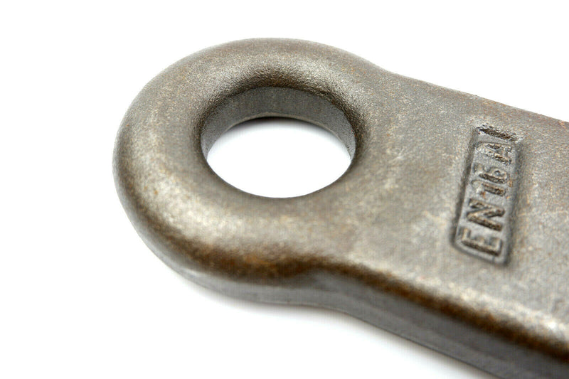 12" HEAVY DUTY EN16A WELD ON STRAIGHT TRAILER HITCH EYE - 35 Ton Towing Ring B