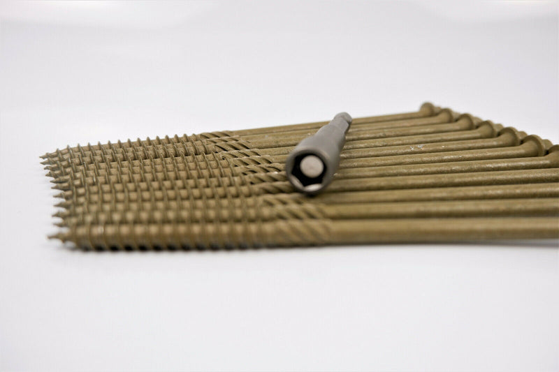 HEX HEAD LANDSCAPE SCREWS SLEEPER DECKING FIXING TIMBERFIX TIMBERLOK IN-DEX TYPE
