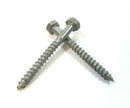 M10 x 100 mm pack of 10 galvanised coach screws bolts hex head