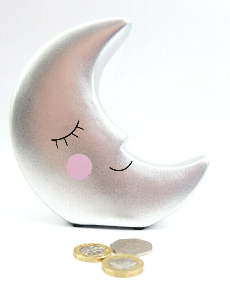 Sass and Belle Money Boxes Cash Coin Sloth Dog Cat Moon Sunflower Map Moneybox