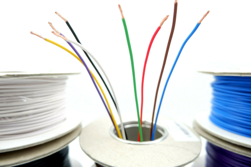 Automotive 1mm Thinwall Electrial Cable Auto Wire Thin Wall All Colours 16.5 Amp