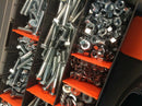 M8 grade 8.8 Nuts and bolts and penny washer assortment box kit set assorted