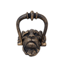 Cast Iron No.10 Downing Street Doorknocker Antique Brass Lion Head Front Door