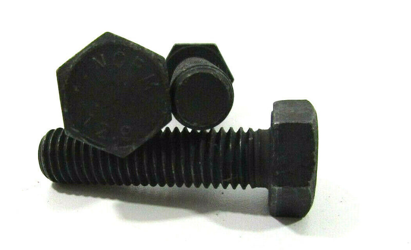 M12 x 45mm Hex Head Bolts, 12.9 Grade Self Colour 12mm Fully Threaded Bolts