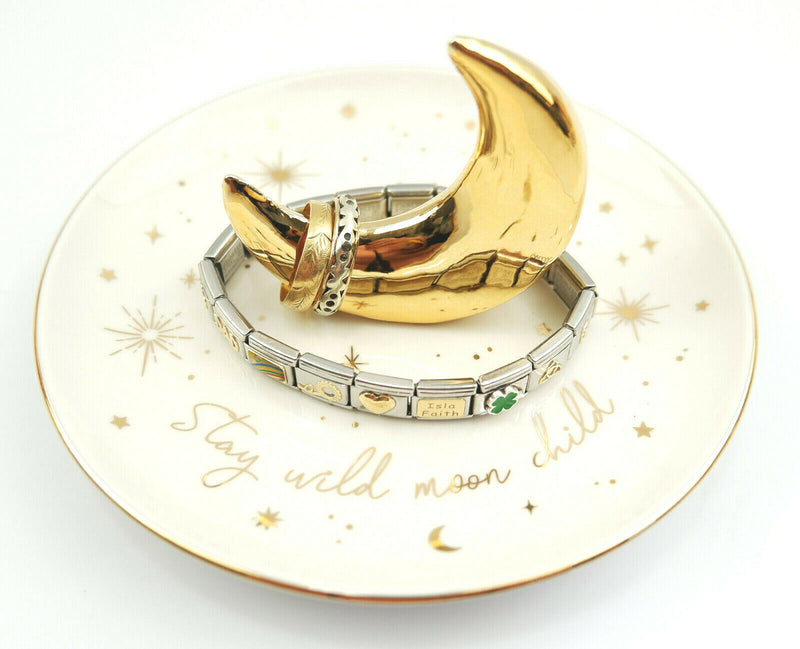 Ceramic Trinket Dish Holders Jewellery Key Rings Earring Coin Home Gift Ornament
