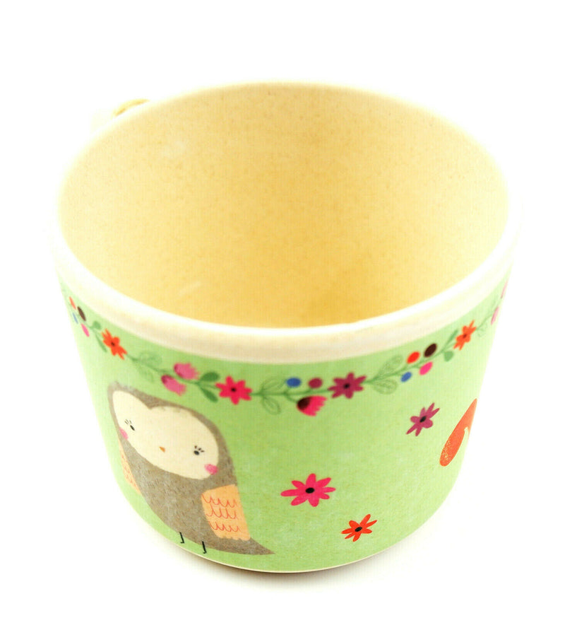 Eco Friendly Bamboo Composite Kids Cold Hot Drink Mug Cup Boys Girls Tableware