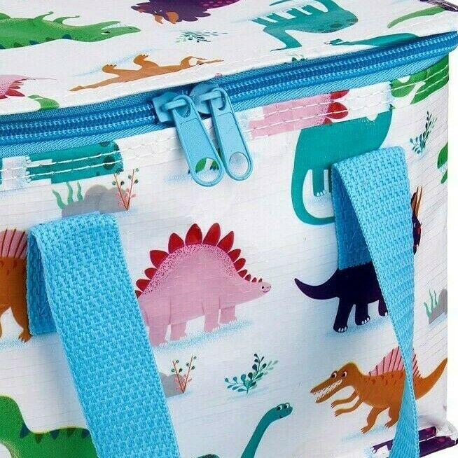 Sass and Belle Insulated Recycled Picnic Lunch Bag Roarsome Dinosaur School