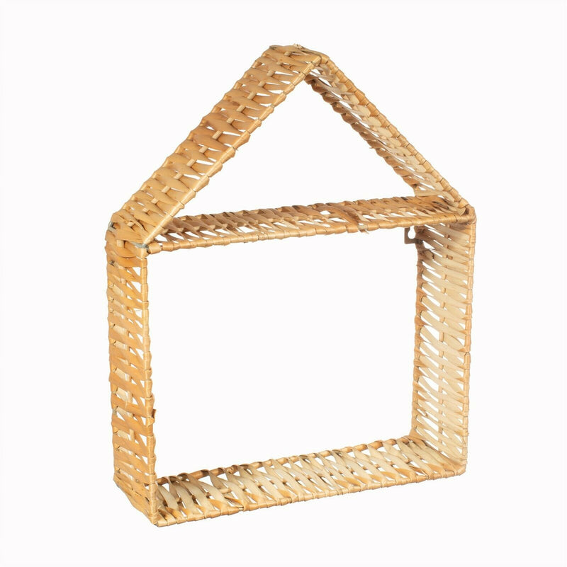 Sass & Belle Spilt Willow House Shelf Modern Storage Hanging Hallway Shelves