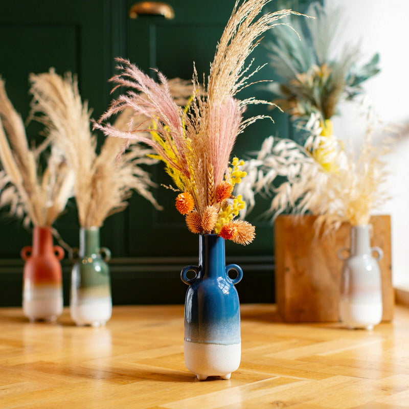 Sass & Belle MOJAVE GLAZE BLUE LARGE VASE