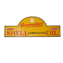 Cast Iron Large Domed Shell Oil Sign Advertising Garage Sign Wall Gate Shop