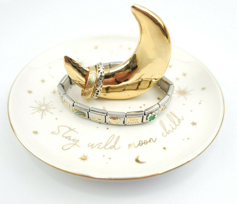 Ceramic Trinket Dish Holders Jewellery Key Rings Earring Coin Home Gift Ornament