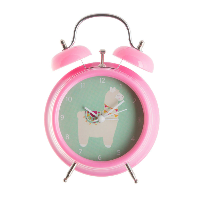 Alarm Clock for kids Bedroom, Lima Llama Rainbow Unicorn Cutie Cat Sass & Belle