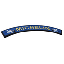 Cast Iron Michelin Curved Blue Michelin Man Sign Wall Plaque Wall Garage Tyres