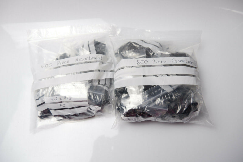 BLACK SELF DRILLING CAR INTERIOR PANEL SCREWS - SELF TAPPING ZINC