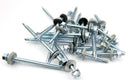 TEK SELF DRILLING SCREWS WITH SEALING WASHERS ZINC PLATED FOR METAL ROOFING CR3