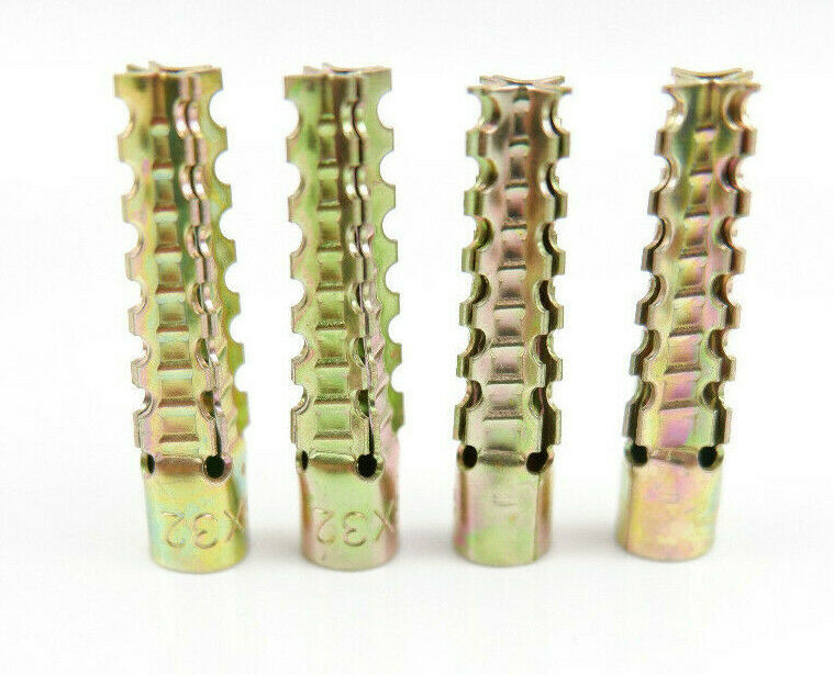 METAL EXPANSION PLUG STEEL FIXING FOR FIRE ESCAPE ROUTE LIGHT BLOCKS CONCRETE
