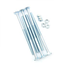 M6 M8 M10 TRADE PRICE ZINC CUP SQUARE HEXAGON BOLT FULL NUT CARRIAGE FULL BOXES