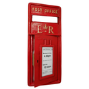 Royal Mail Cast Iron Post Letterbox Front Post Office Red FRONT ONLY with 2 Keys