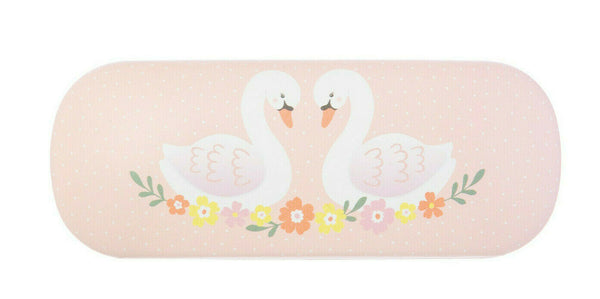 Sass & Belle Pink Freya Swan Hard Glasses Case Spec Holder Sunglasses Storage