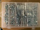 Grade 8.8 Assorted Box kit of M8 Nuts And Bolts Setscrews Bright Zinc plated
