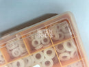480 ASSORTED PIECE, M3 M4 M5 M6 M8 NYLON FLAT FORM A WASHERS KIT FIT BOLT SCREWS