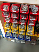 1,830 Piece M8, M10, & M12 Nut, Bolt & Washer Workshop Assortment