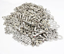 UNF 450+ Stainless Steel Hex Bolts, Nyloc Nuts & Washer Assorted Pack Kit A2