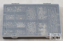 900 pcs M4 ASSORTED BOLTS NUTS AND WASHERS KIT SET A2 STAINLESS STEEL DIN 933