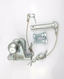 TOW BALL & PIN TOWING HITCH DUAL COUPLING 3.5TON E11 RATED HEAVY DUTY TOW BALL