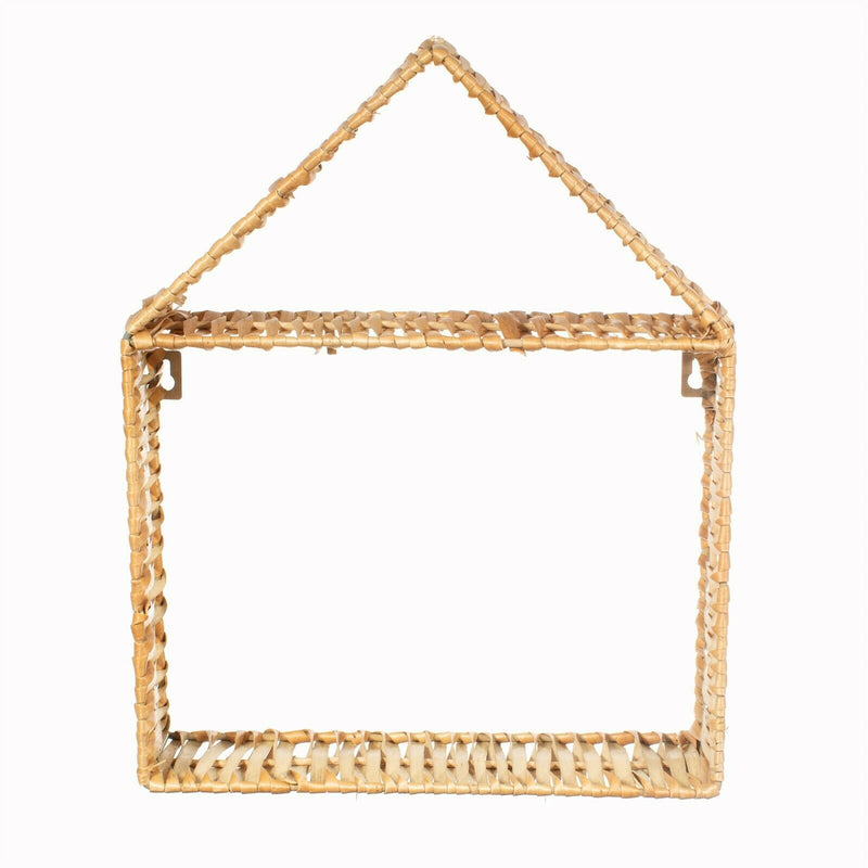 Sass & Belle Spilt Willow House Shelf Modern Storage Hanging Hallway Shelves