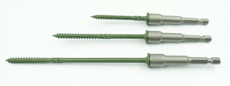 Spectre Landscape Screws Timber Sleeper Decking Fencing Fixing Hex Head 50 Pack