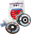 5 x Assorted DRONCO Gloss Polishing Flap Disc Kit for Stainless Steel AP75