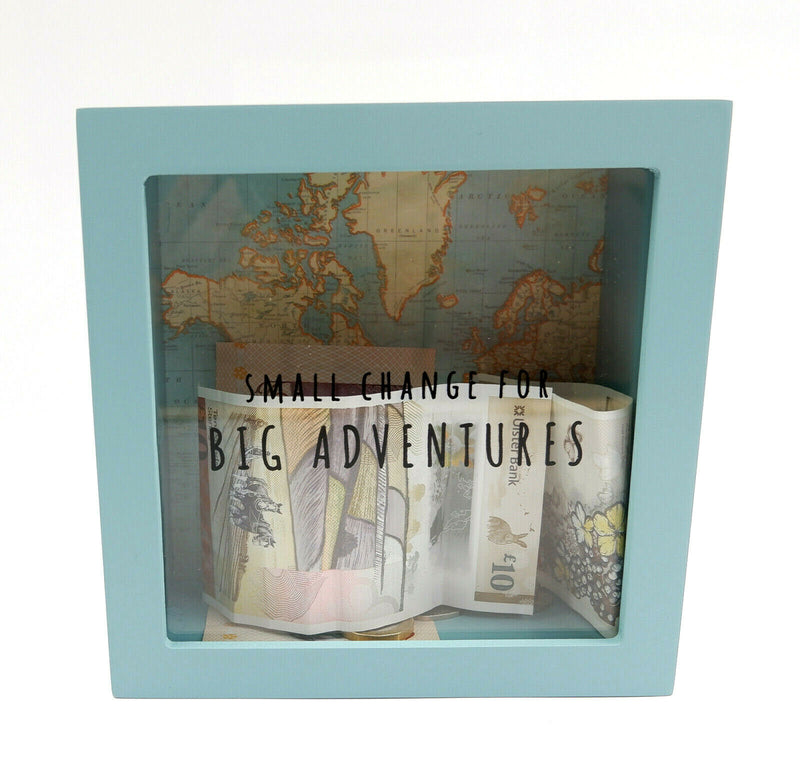 Sass and Belle Money Boxes Cash Coin Sloth Dog Cat Moon Sunflower Map Moneybox
