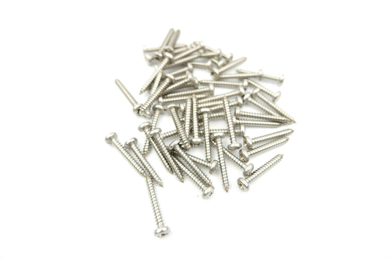 No.6 (3.5mm) POZI PAN HEAD SELF TAPPING TAPPER SCREWS ZINC WOOD SCREWS AB POINT