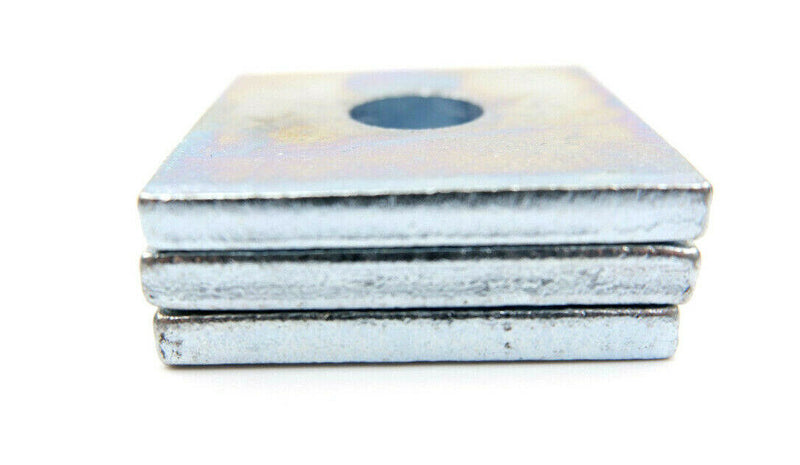 M12 x 40mm x 40mm x 3mm THICK SQUARE PLATE WASHERS ZINC PLATE M12mm x 40 x 40 x3