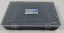 WHAM Plastic Storage Box Case Organiser Assorted Compartments Screw Bits