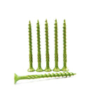TIMco GREEN DECKING SCREWS 4.5 x 50mm COATED POZI COUNTERSUNK CSK EXTERIOR PZ2