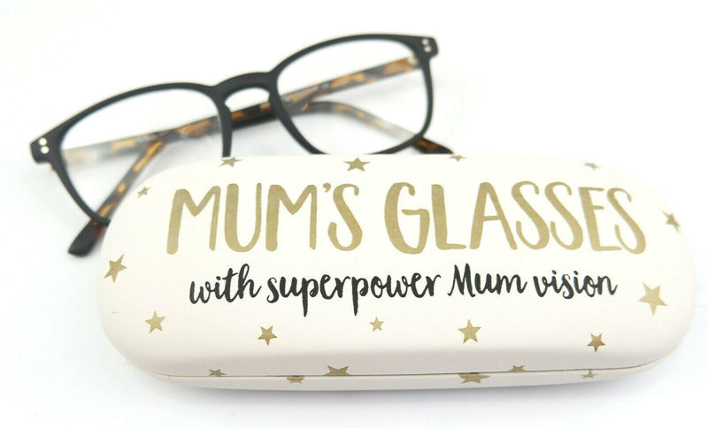 Glasses Hard Case Reading Sun Cover Spec Holder Fun Novelty Design Adult Kids