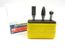 Jefferson 3pc TCT rotary burr Rotary Burr Set in Mini-Box Tungsten Carbide HSS