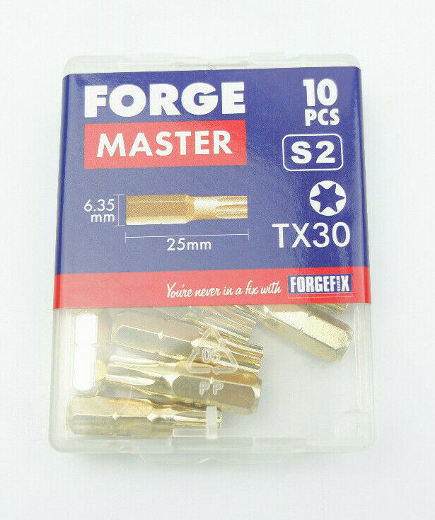 10 Pack T30 TORX 30 SCREWDRIVER BITS